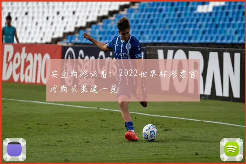 安全购彩必看：2022世界杯彩票官方购买渠道一览