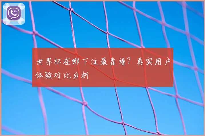 世界杯在哪下注最靠谱？真实用户体验对比分析